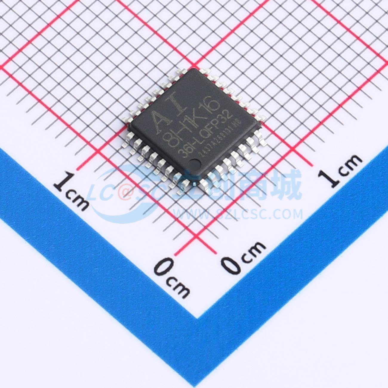 AI8H1K16-36I-LQFP32实物图