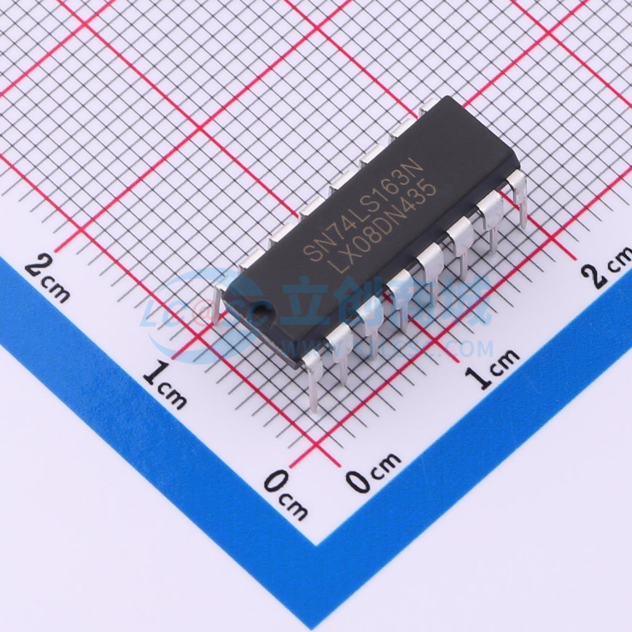 点击查看大图 SN74LS163N(LX)实物图