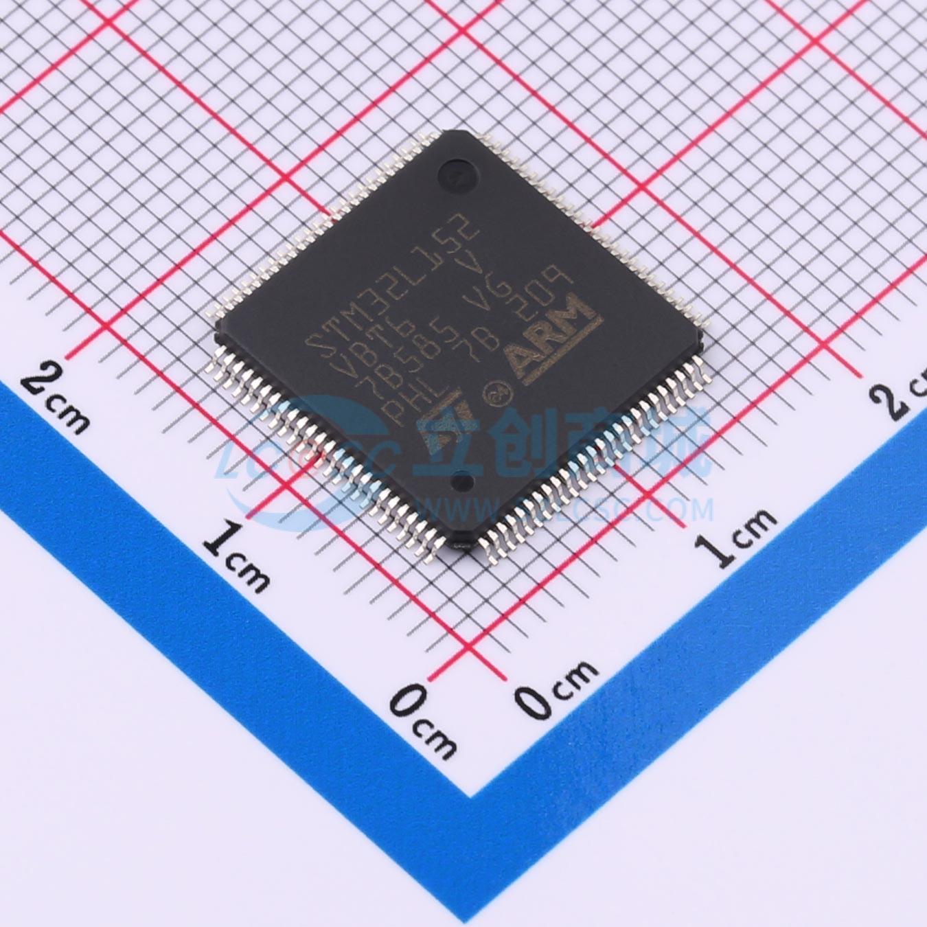 点击查看大图 STM32L152VBT6TR实物图