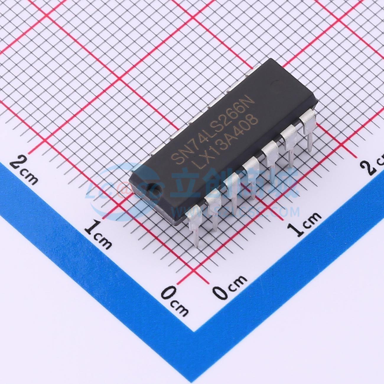 点击查看大图 SN74LS266N(LX)实物图