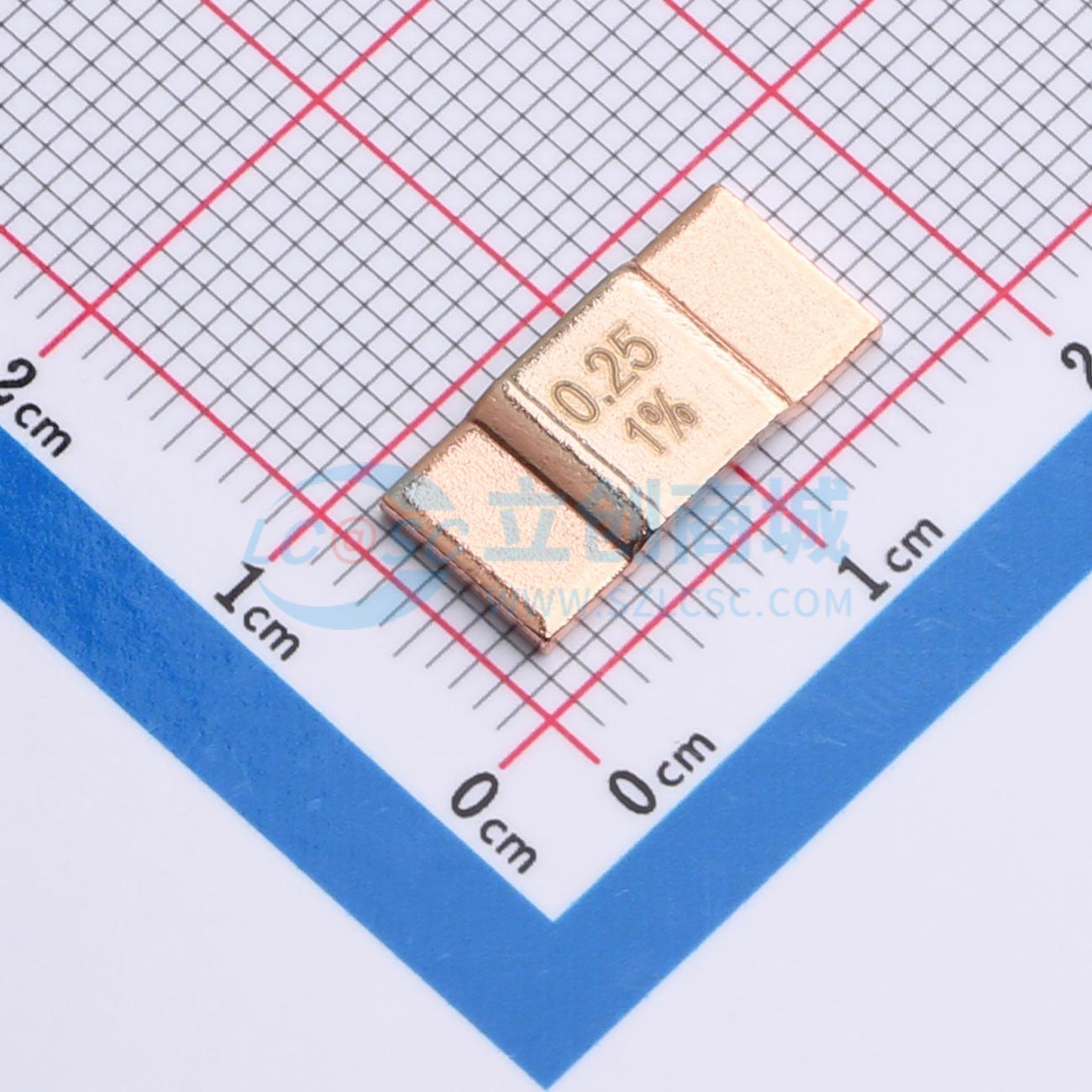 HoLRS5930-9W-0.25mR-1%实物图