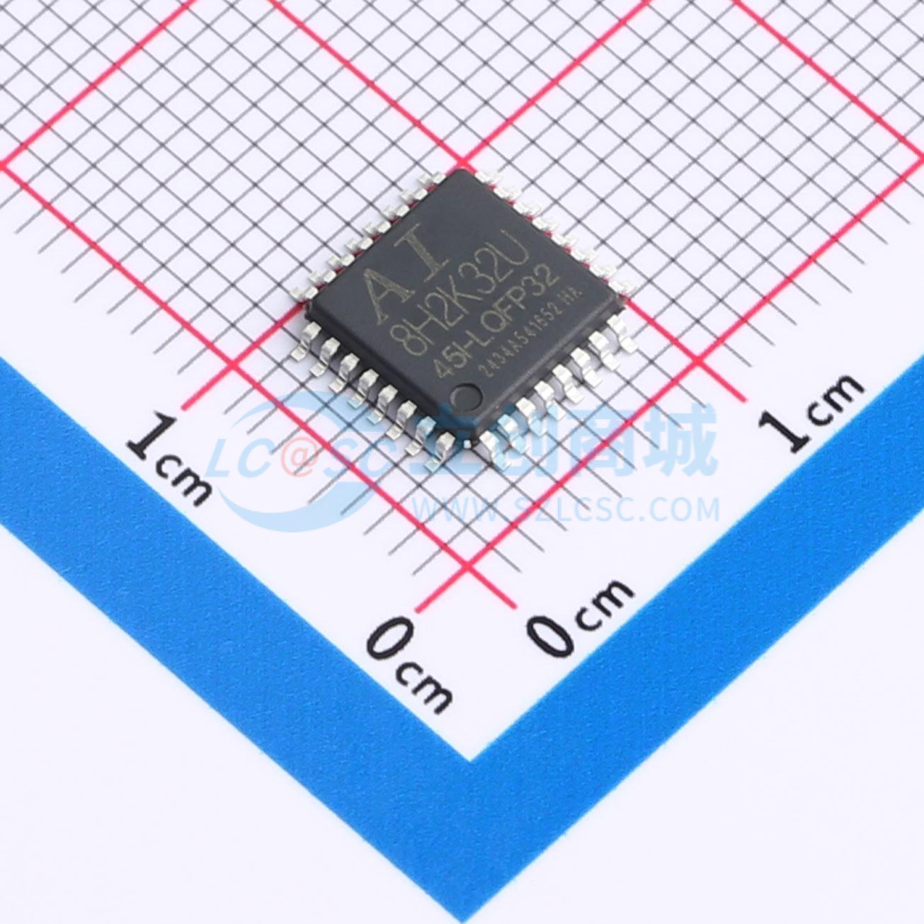 点击查看大图 AI8H2K32U-45I-LQFP32实物图