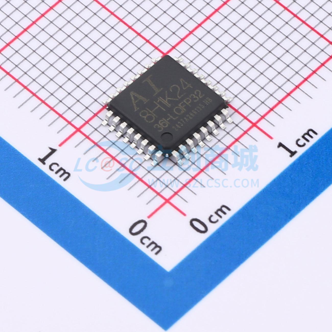 AI8H1K24-36I-LQFP32实物图