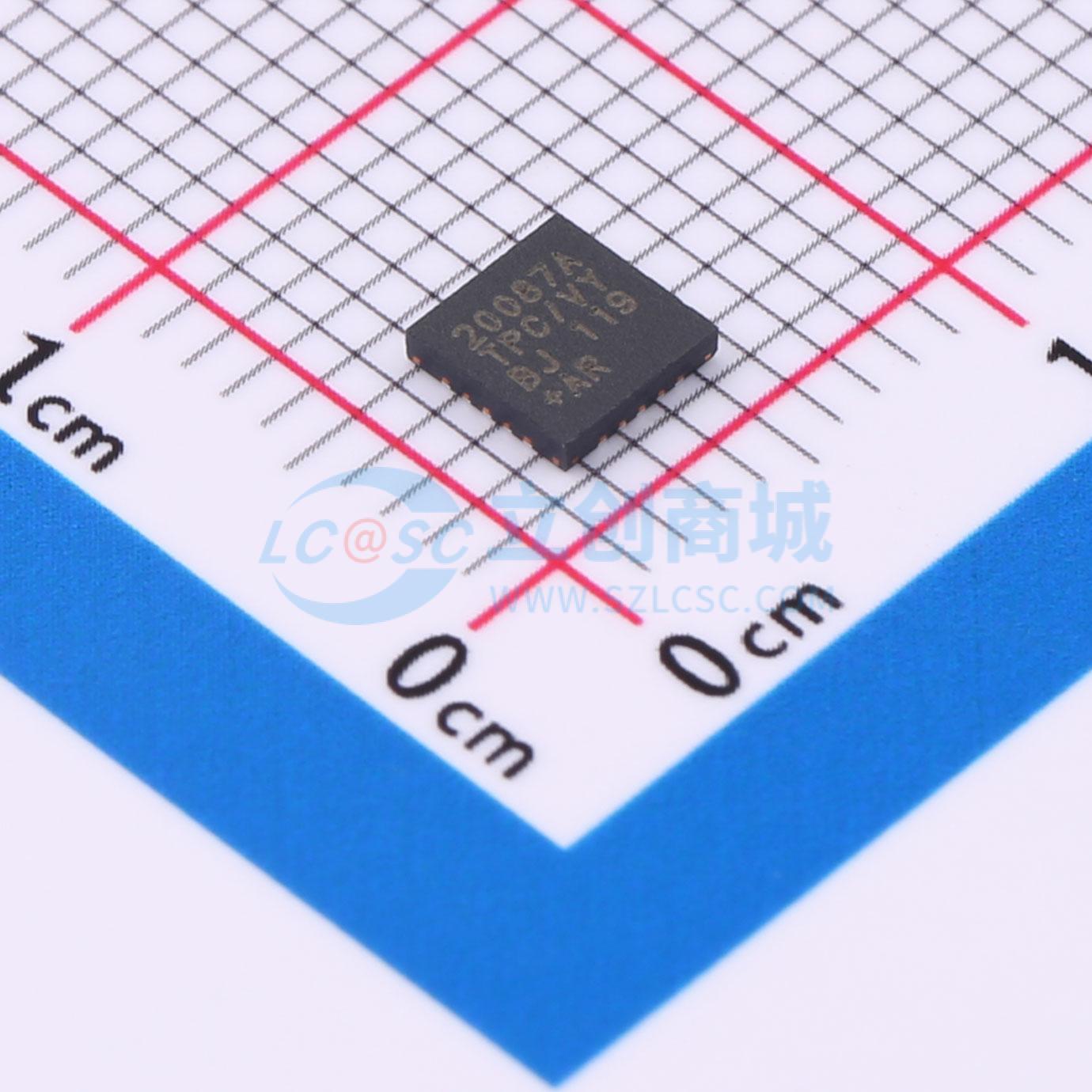 点击查看大图 MAX20087ATPC/VY+T实物图