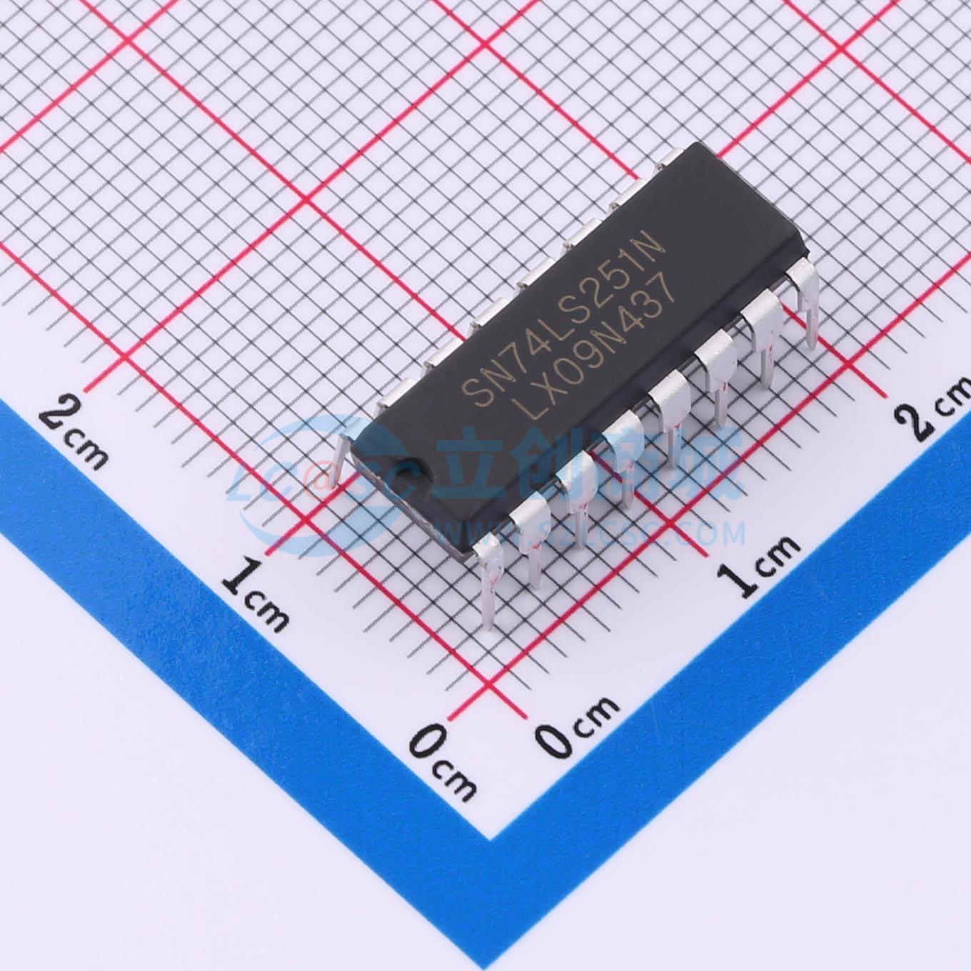 点击查看大图 SN74LS251N(LX)实物图