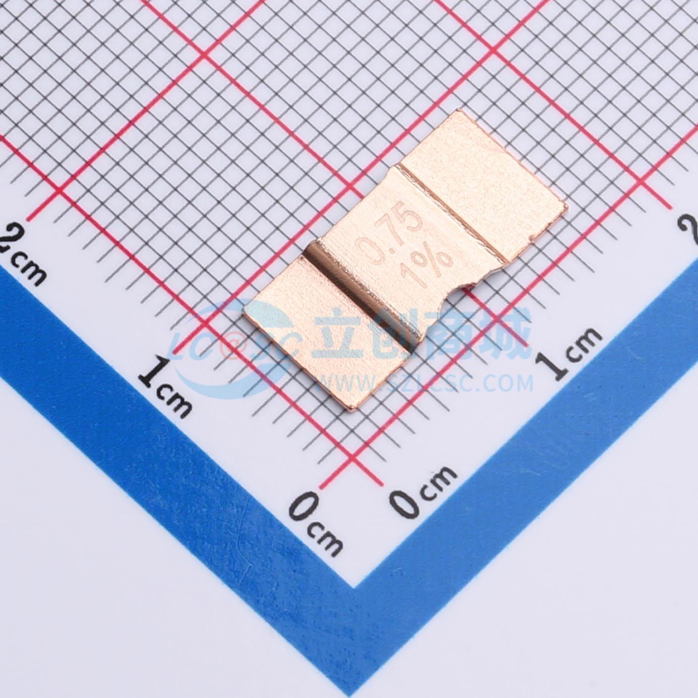 点击查看大图 HoLRS5930-7W-0.75mR-1%实物图