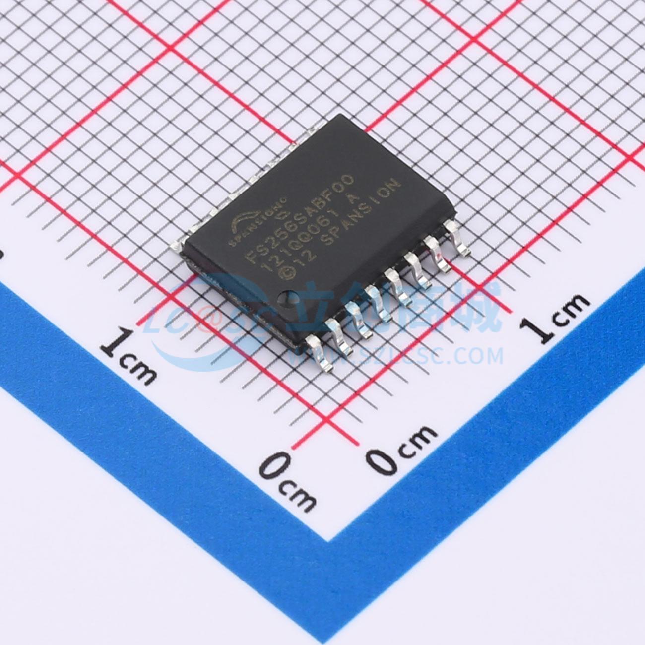 点击查看大图 S25FS256SAGMFB000实物图