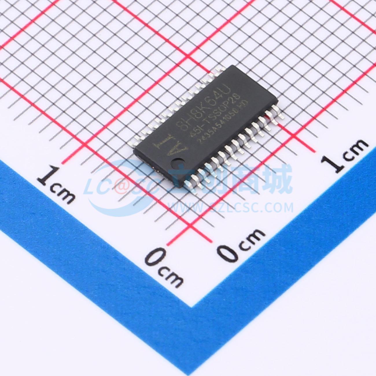 AI8H8K64U-45I-TSSOP28实物图