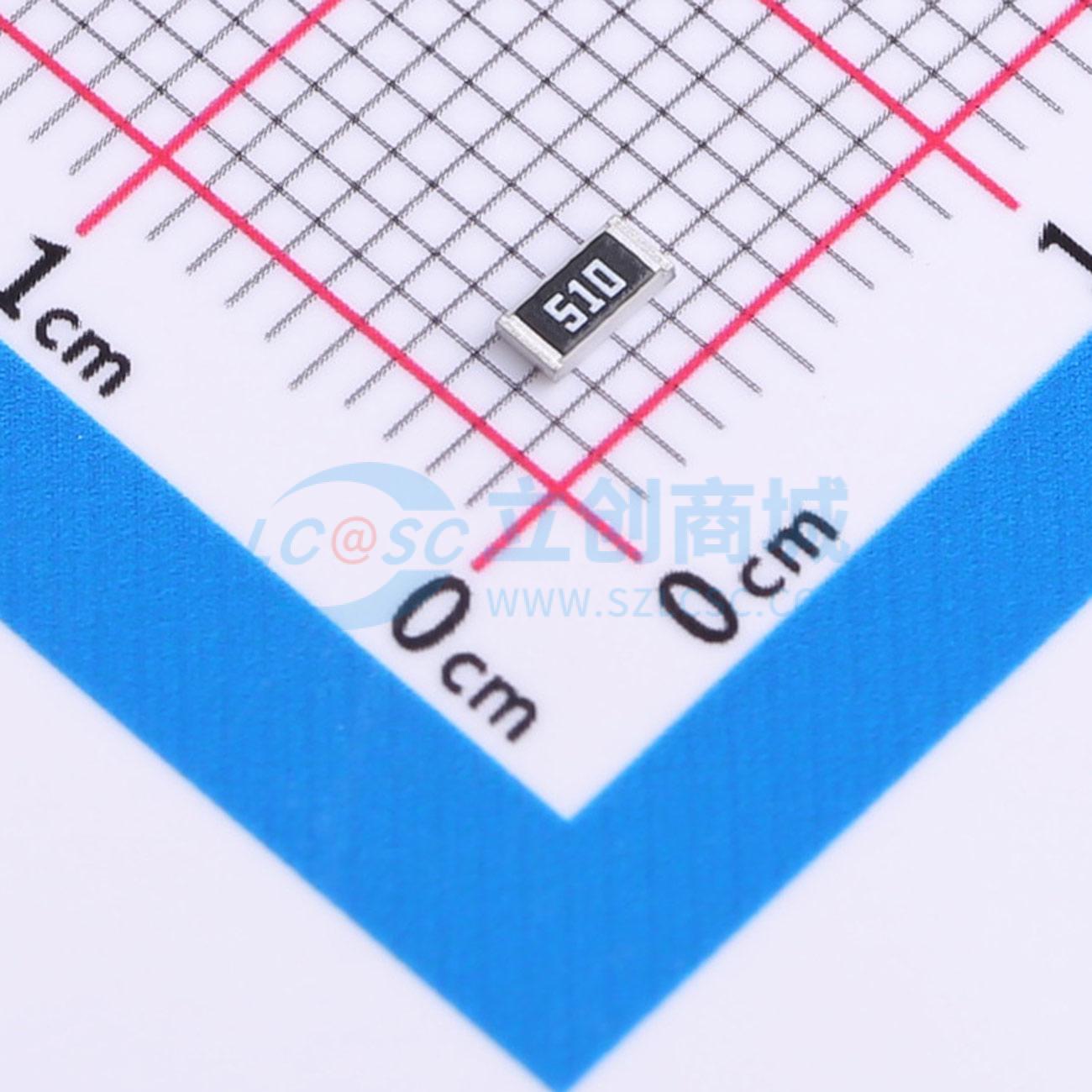 点击查看大图 ERJ-P08J510V实物图