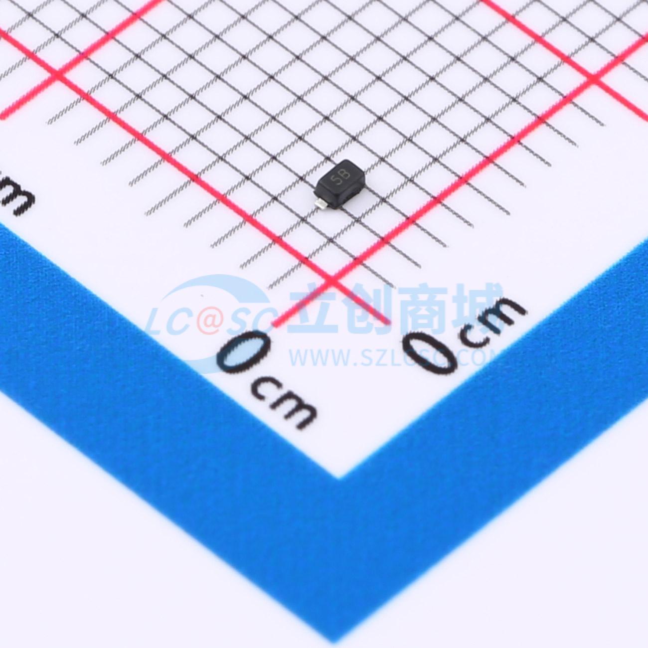 PESD5V0S1BB实物图