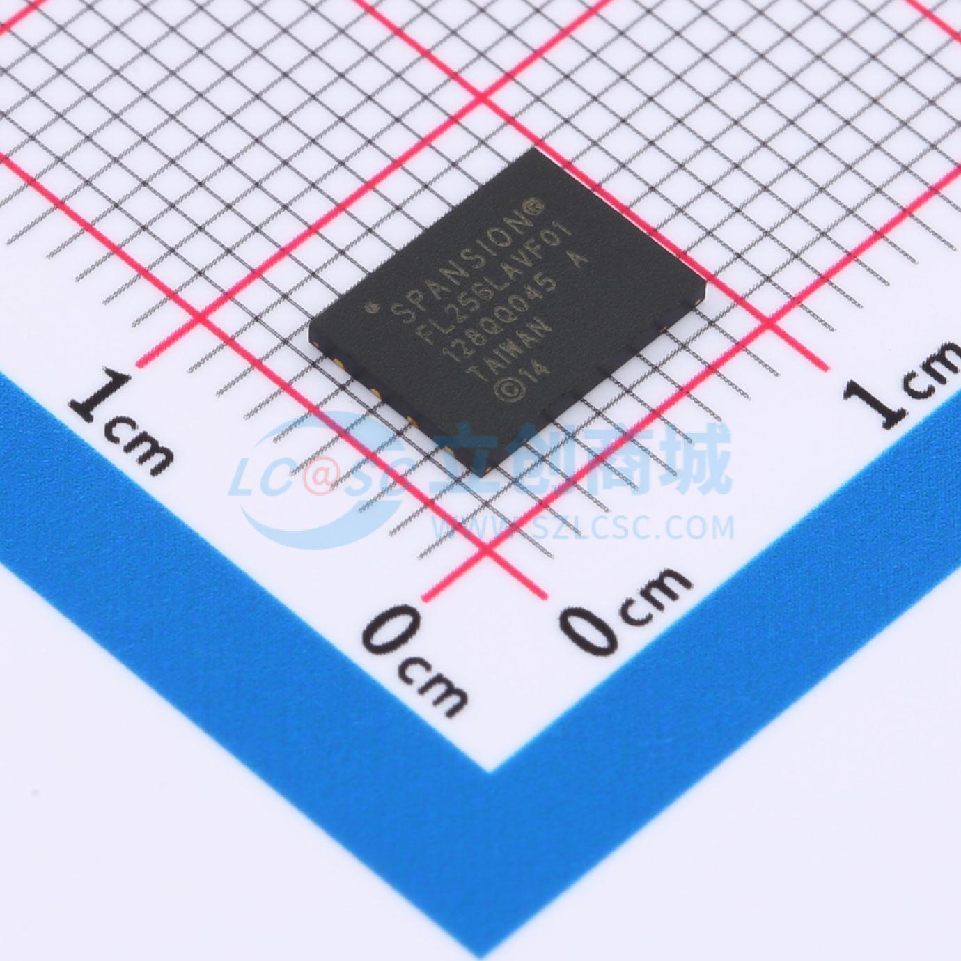 点击查看大图 S25FL256LAGNFV013实物图