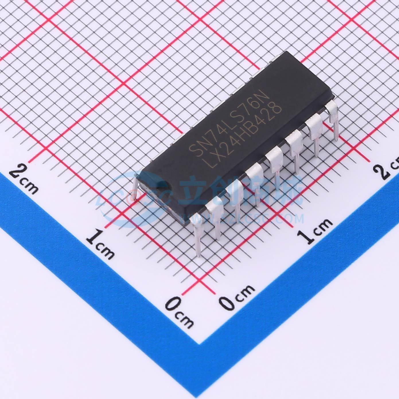 点击查看大图 SN74LS76N(LX)实物图