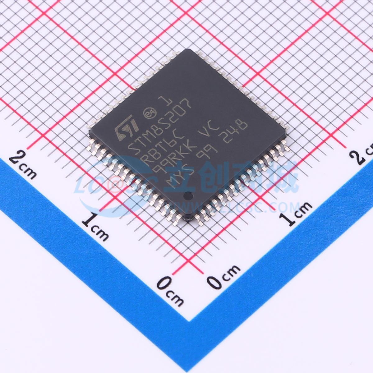 点击查看大图 STM8S207RBT6CTR实物图