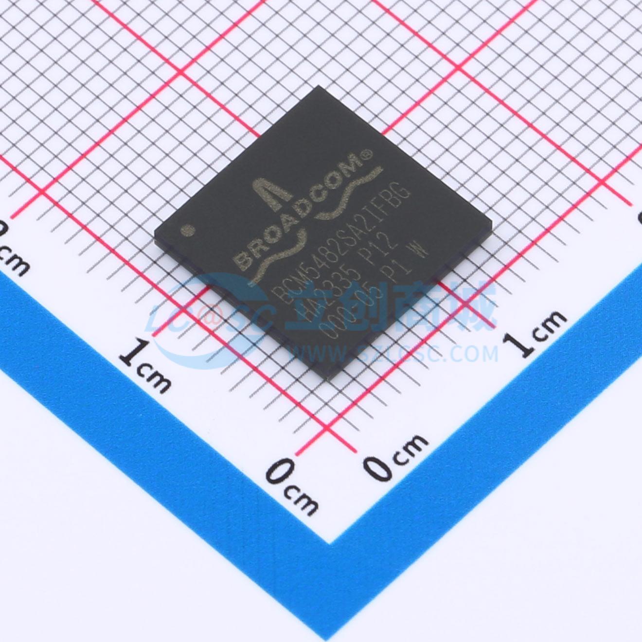 BCM5482SA2IFBG实物图