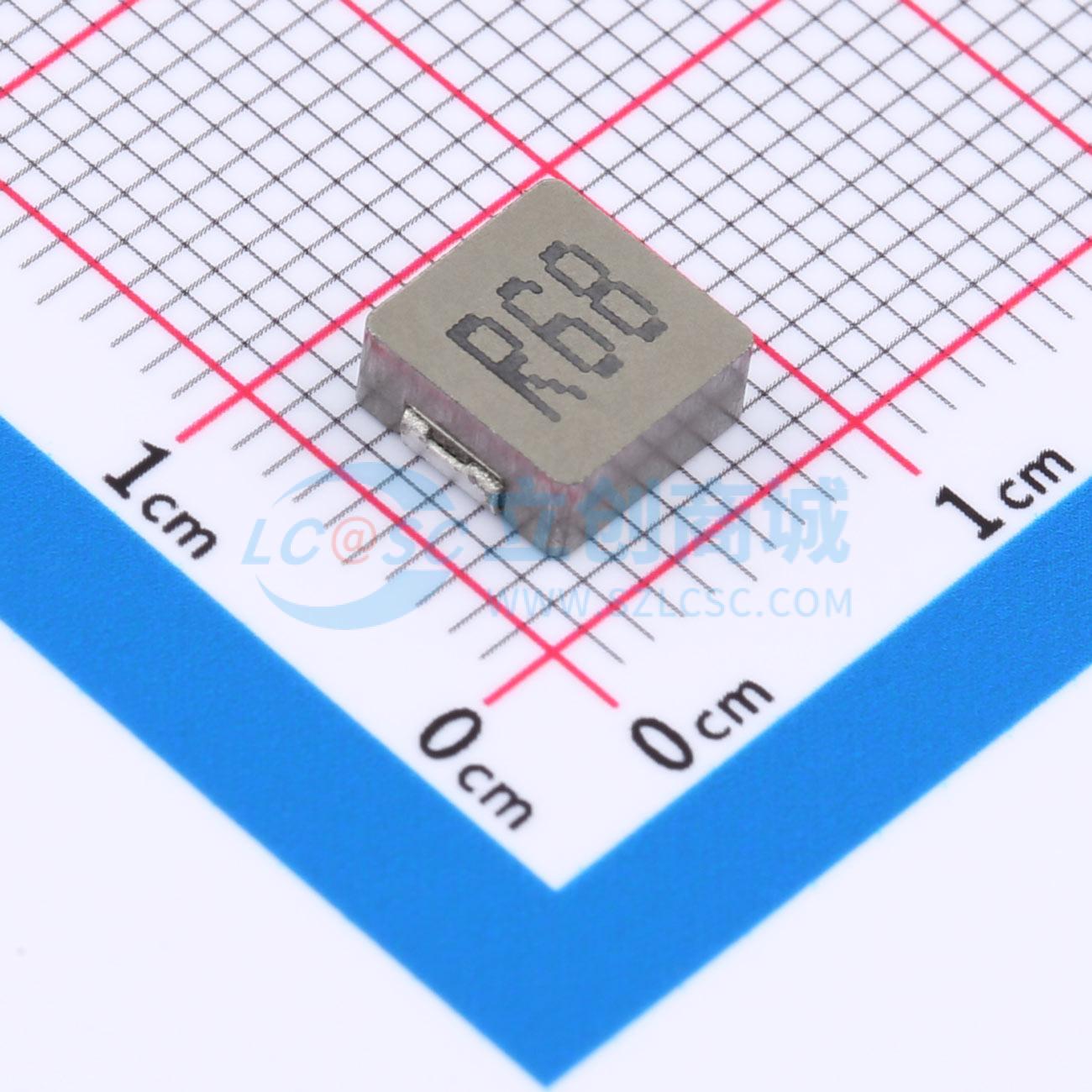 点击查看大图 EHE0603R68MHB实物图