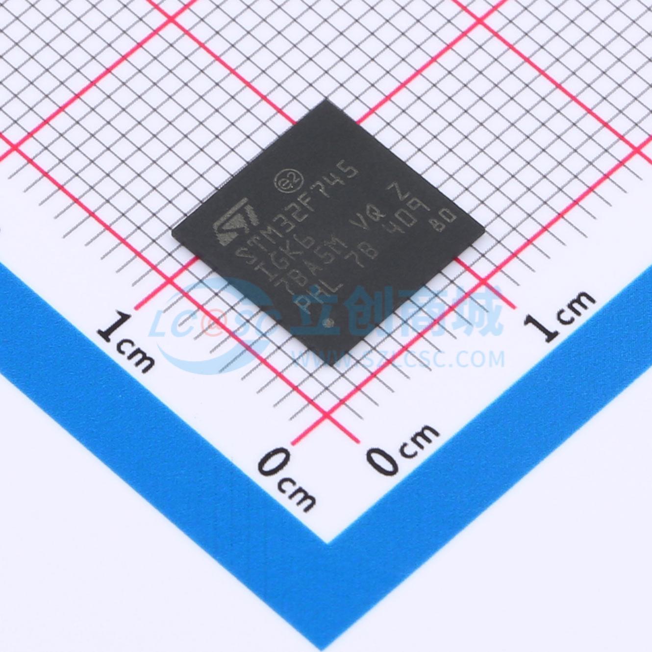 STM32F745IGK6实物图