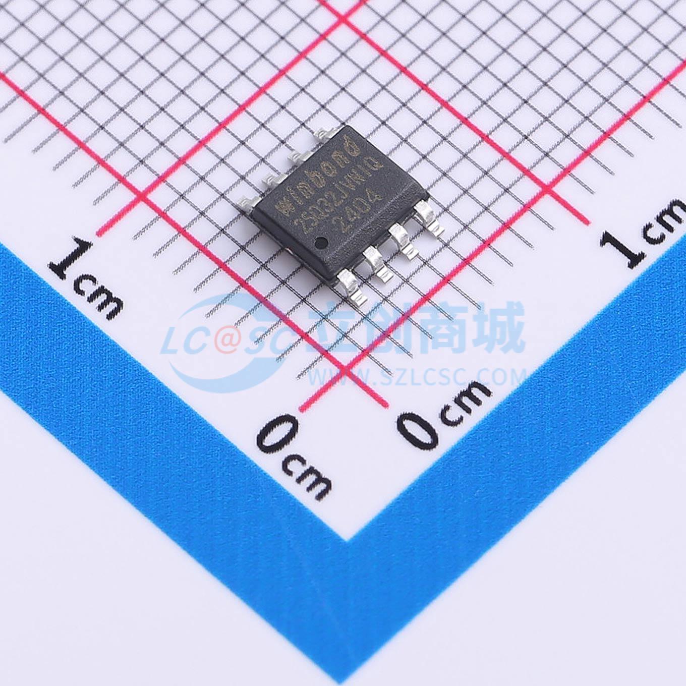 点击查看大图 W25Q32JVSNIQ实物图