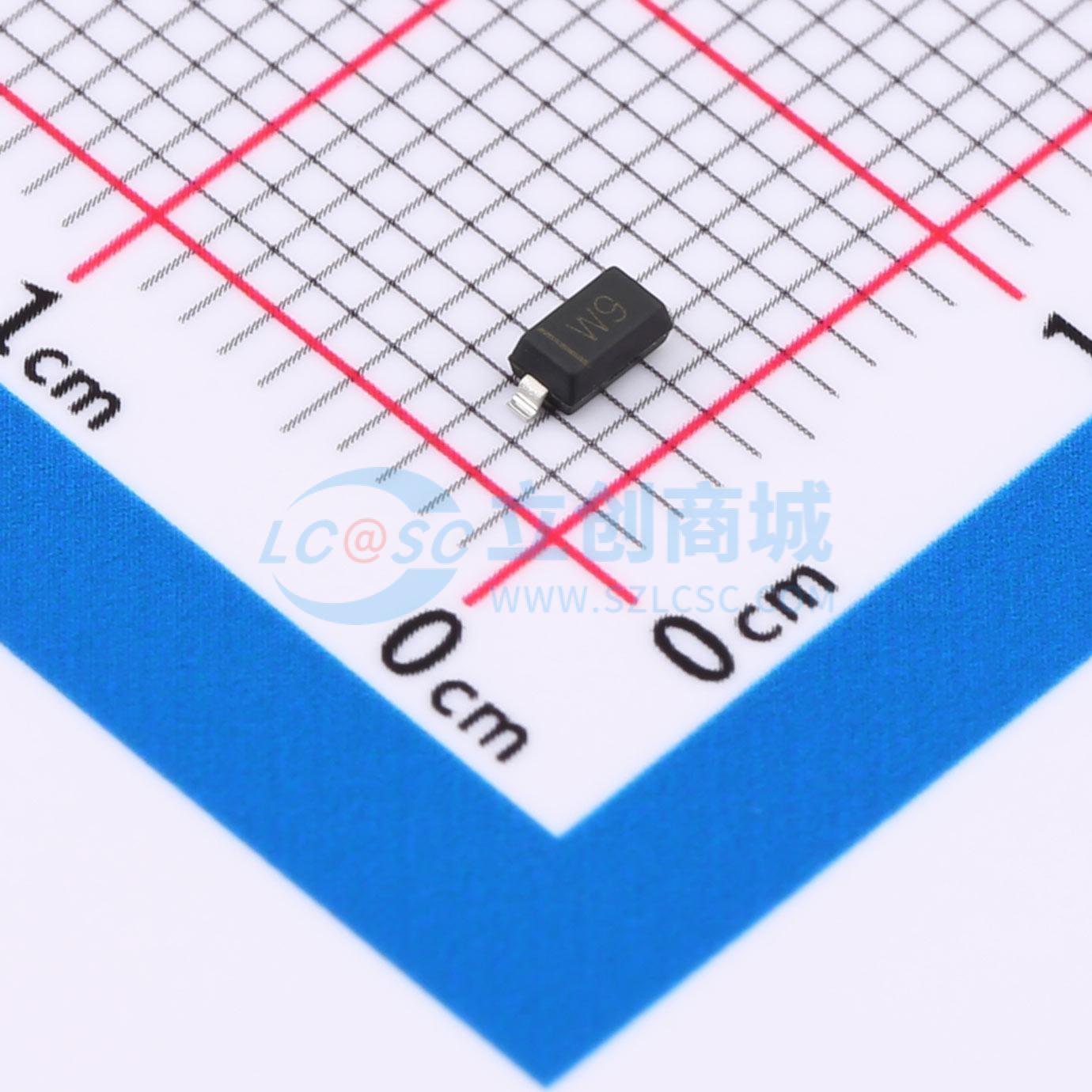 点击查看大图 BZT52C5V6实物图