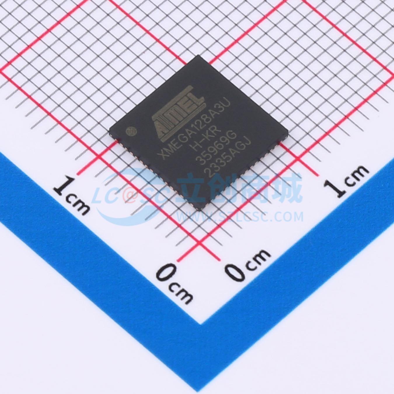 点击查看大图 ATXMEGA128A3U-MH实物图