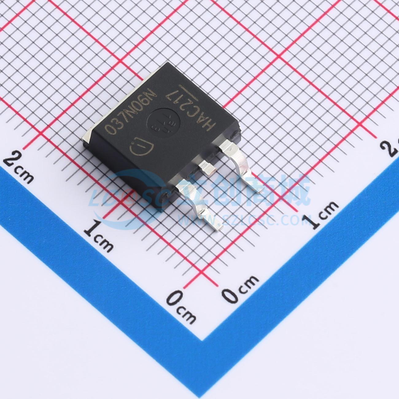 点击查看大图 IPB037N06N3 G实物图