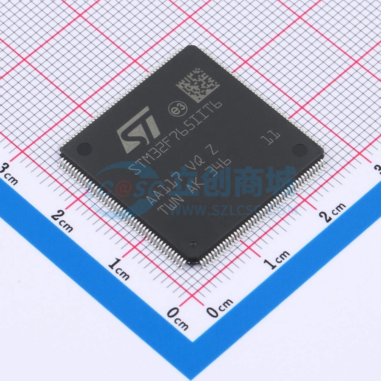 STM32F765IIT6实物图