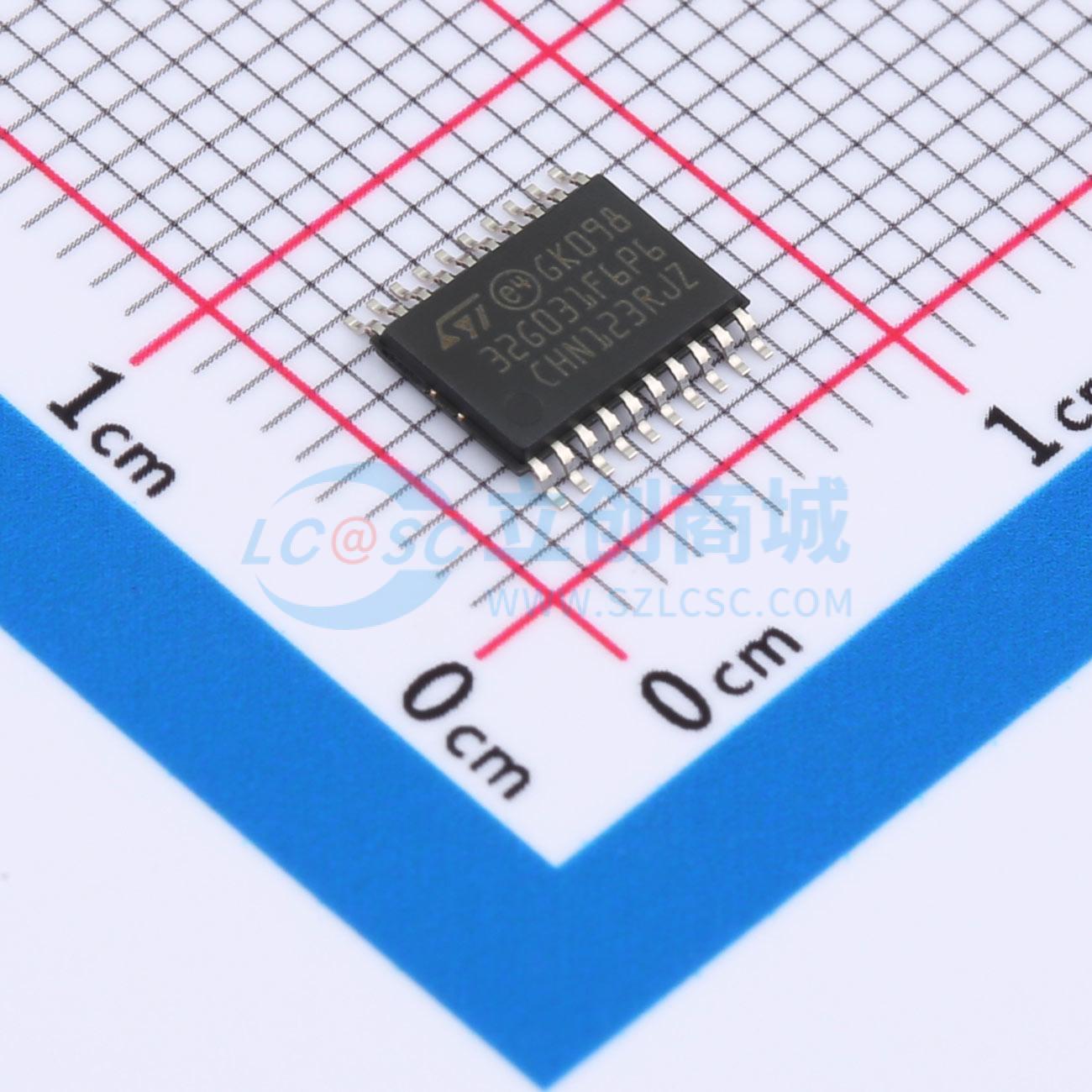 点击查看大图 STM32G031F6P6TR实物图