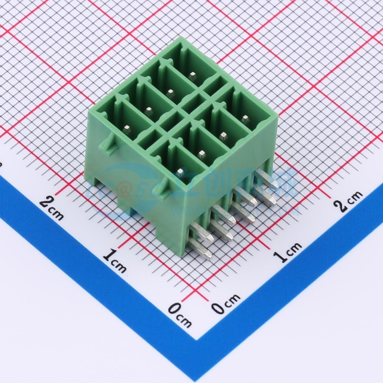 点击查看大图 DB2ERHBG-3.5-2*4P-GN实物图