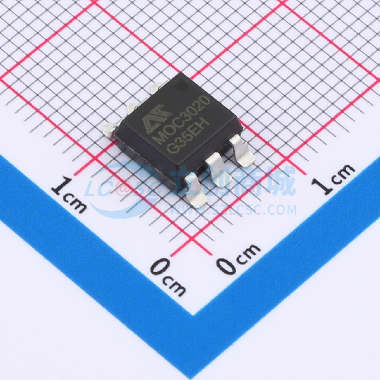 点击查看大图 MOC3020SM实物图