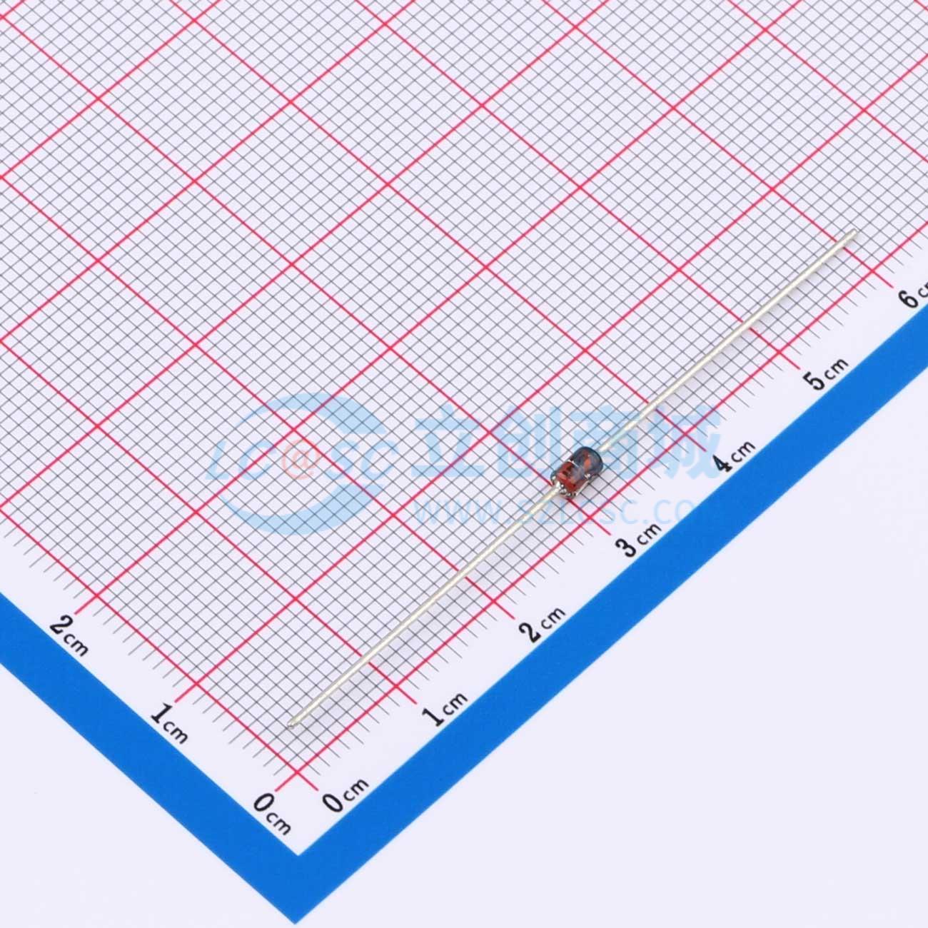 点击查看大图 1N4743APF实物图