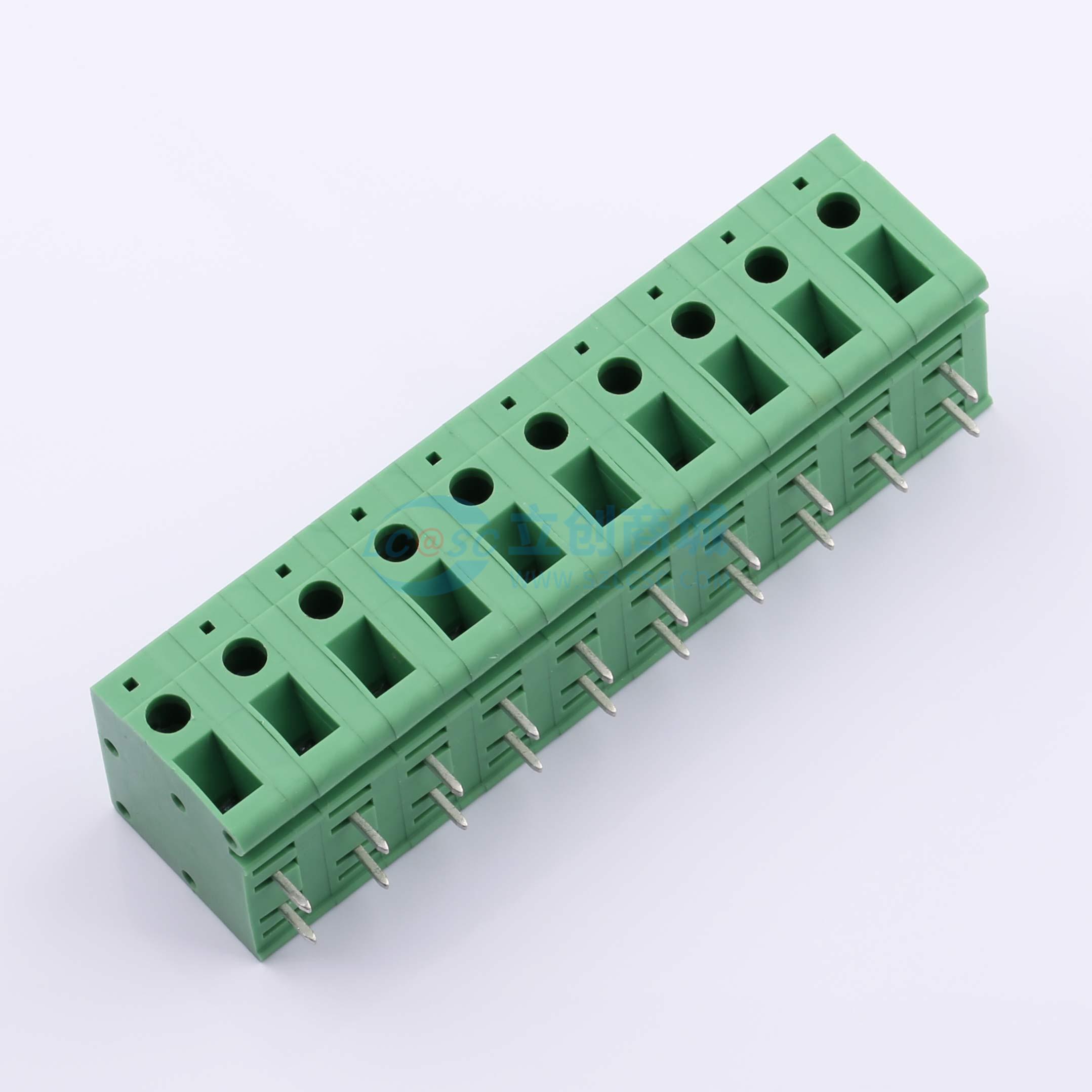 点击查看大图 DB105R-7.5-10P-GN-S实物图