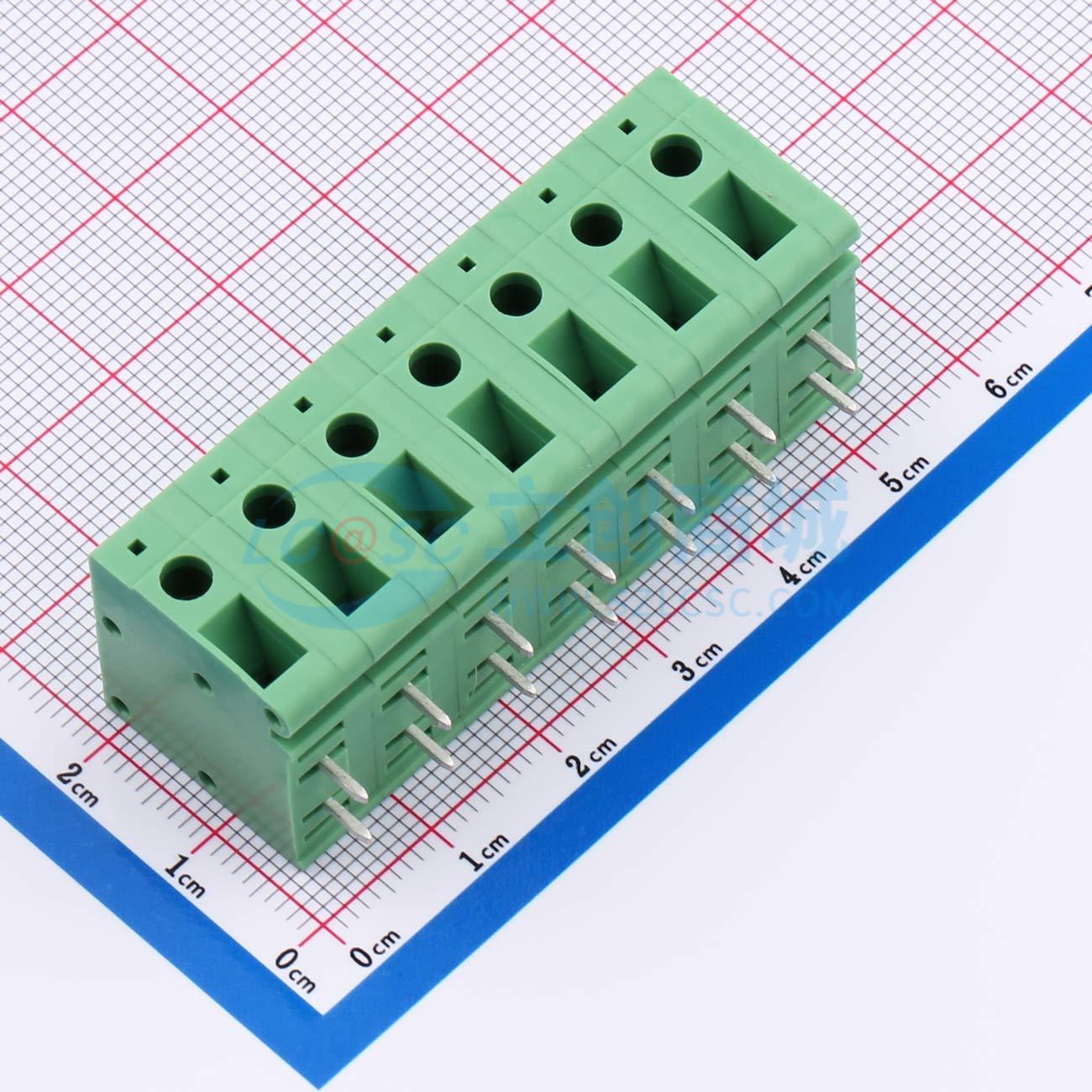 点击查看大图 DB105R-7.5-7P-GN-S实物图