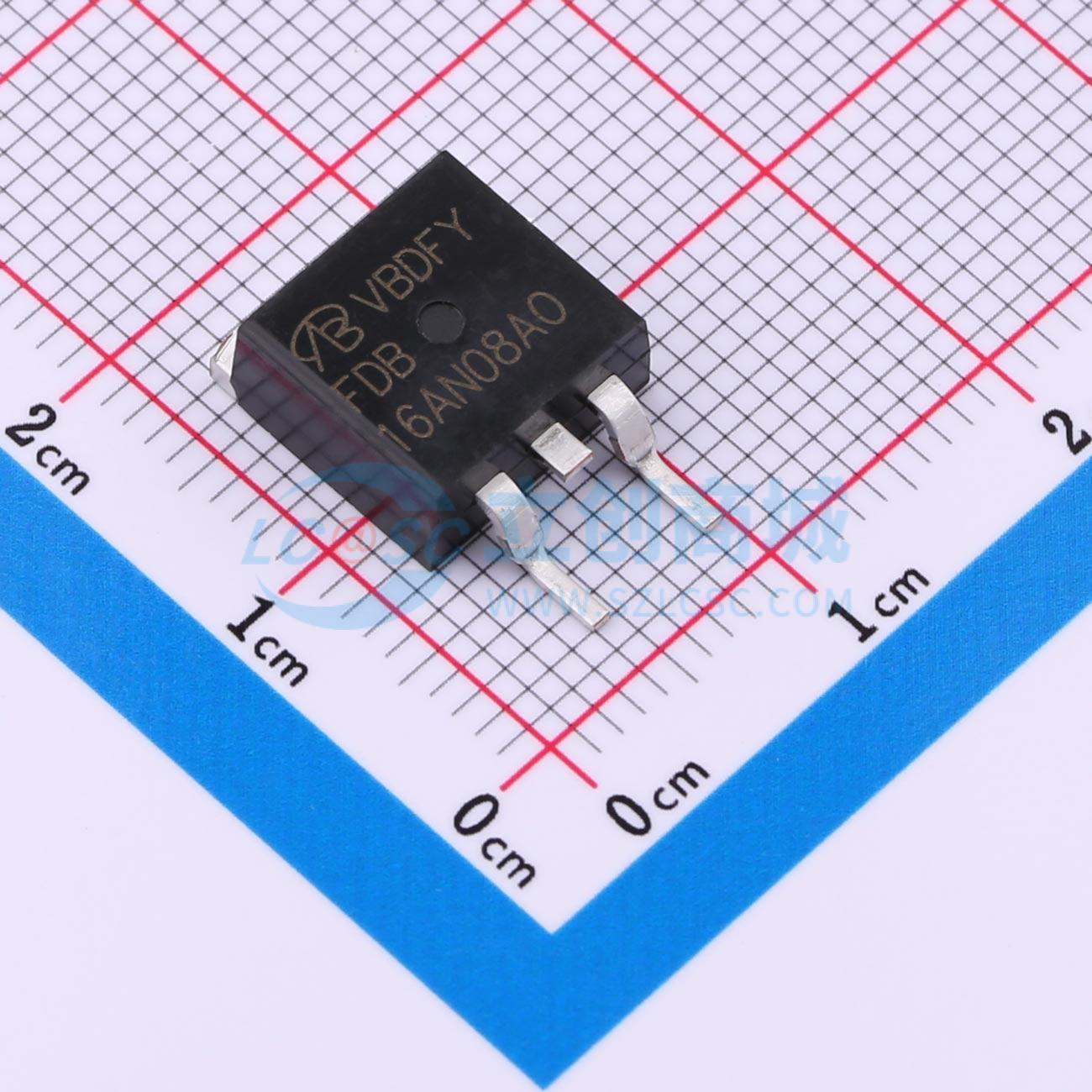 点击查看大图 FDB16AN08A0-VB实物图
