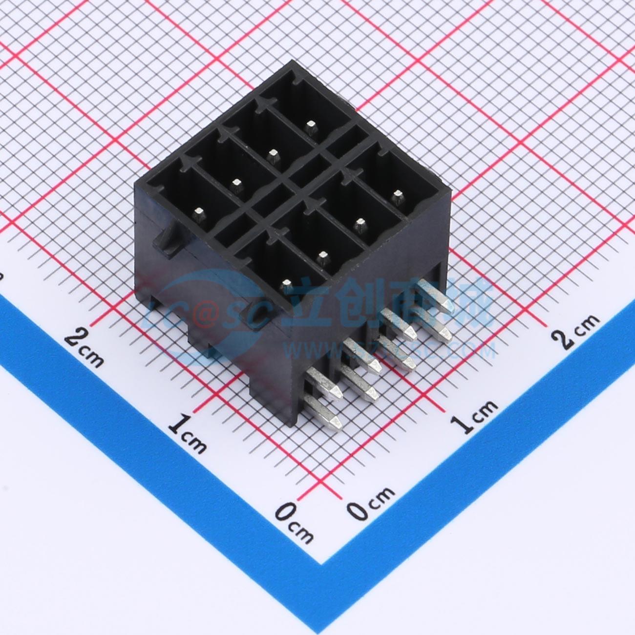 点击查看大图 DB2ERHBG-3.5-2*4P-BK实物图