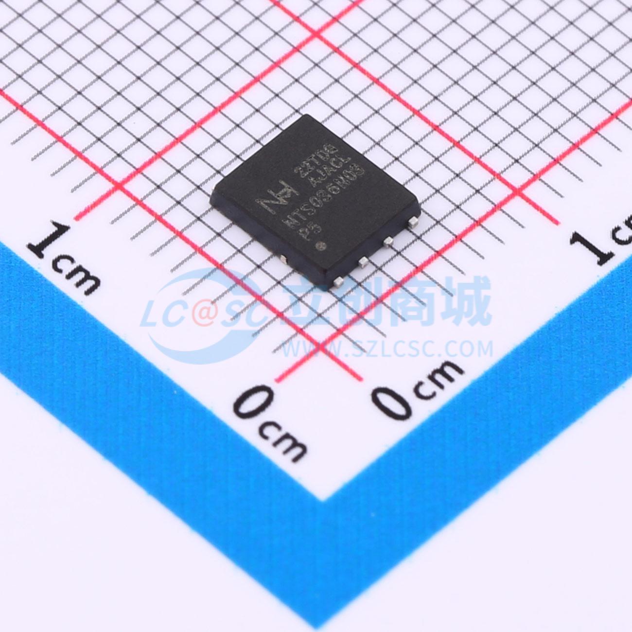 点击查看大图 NTS036N03P5实物图