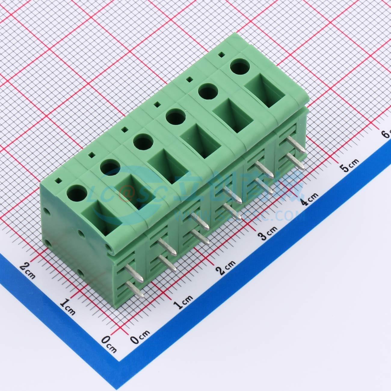 点击查看大图 DB105R-7.5-6P-GN-S实物图