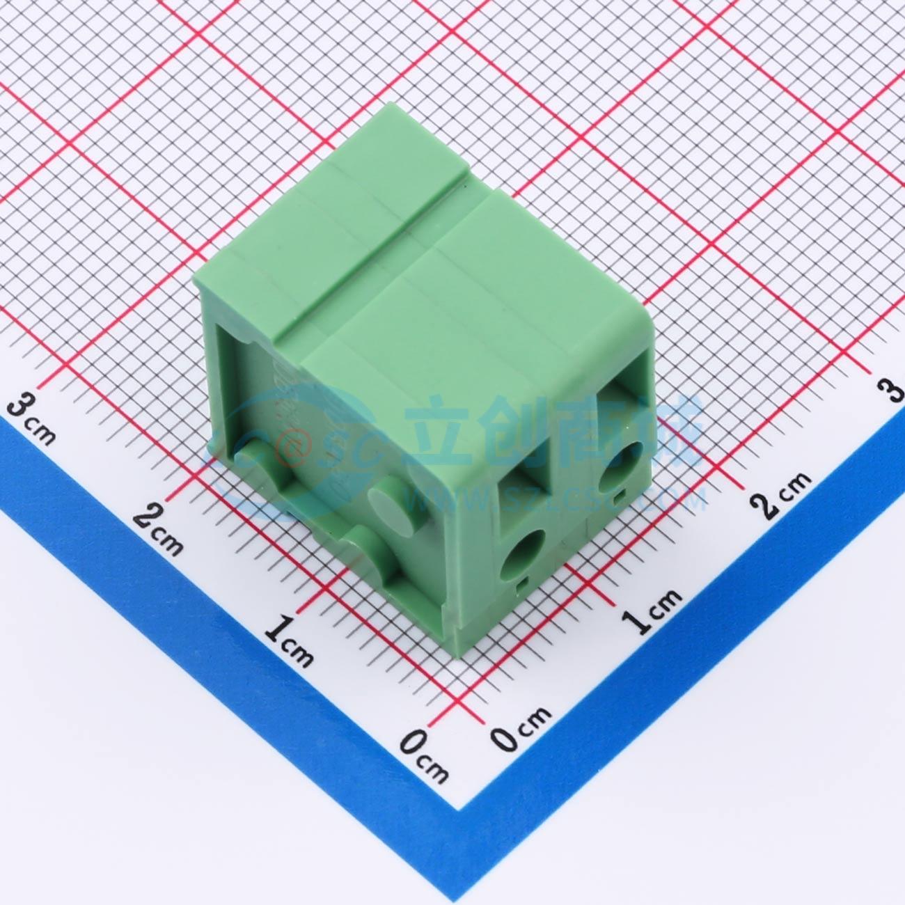 点击查看大图 DB105V-7.5-2P-GN-S实物图