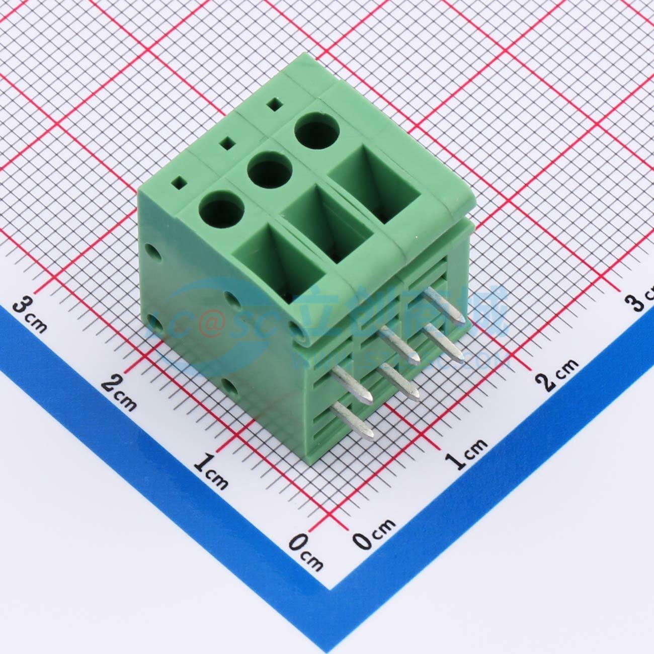 点击查看大图 DB105R-5.0-3P-GN-S实物图
