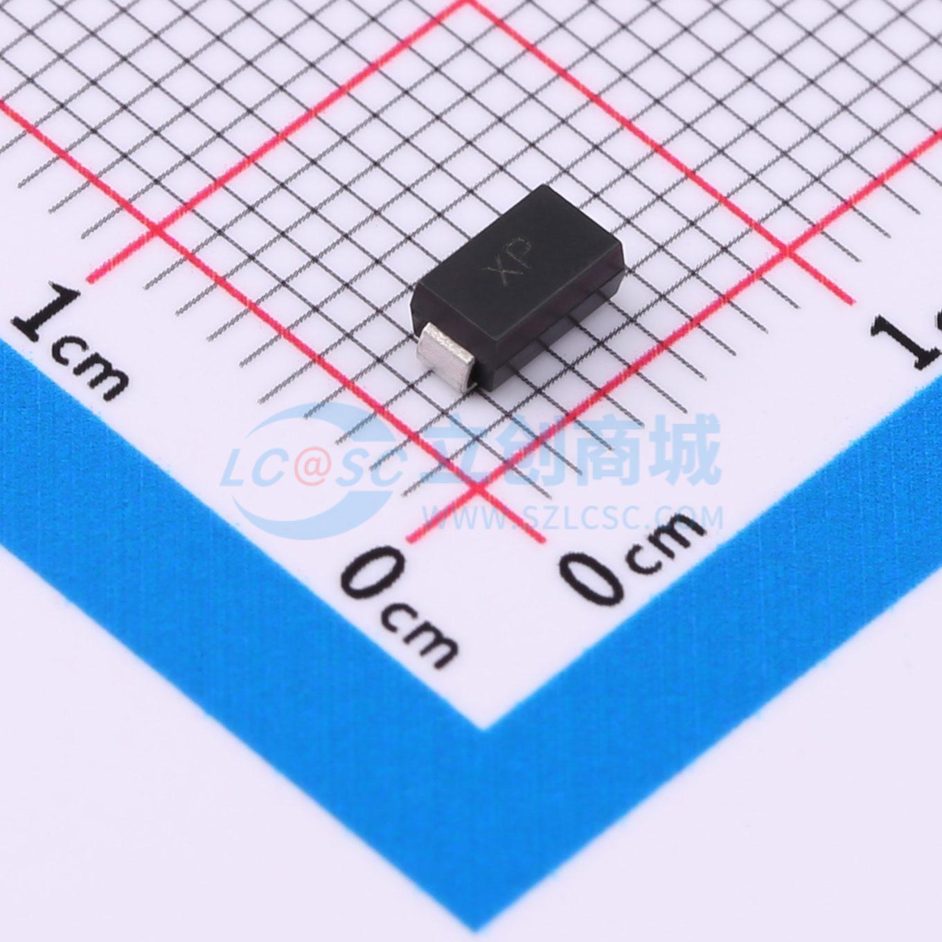 点击查看大图 SMAJ16CA实物图