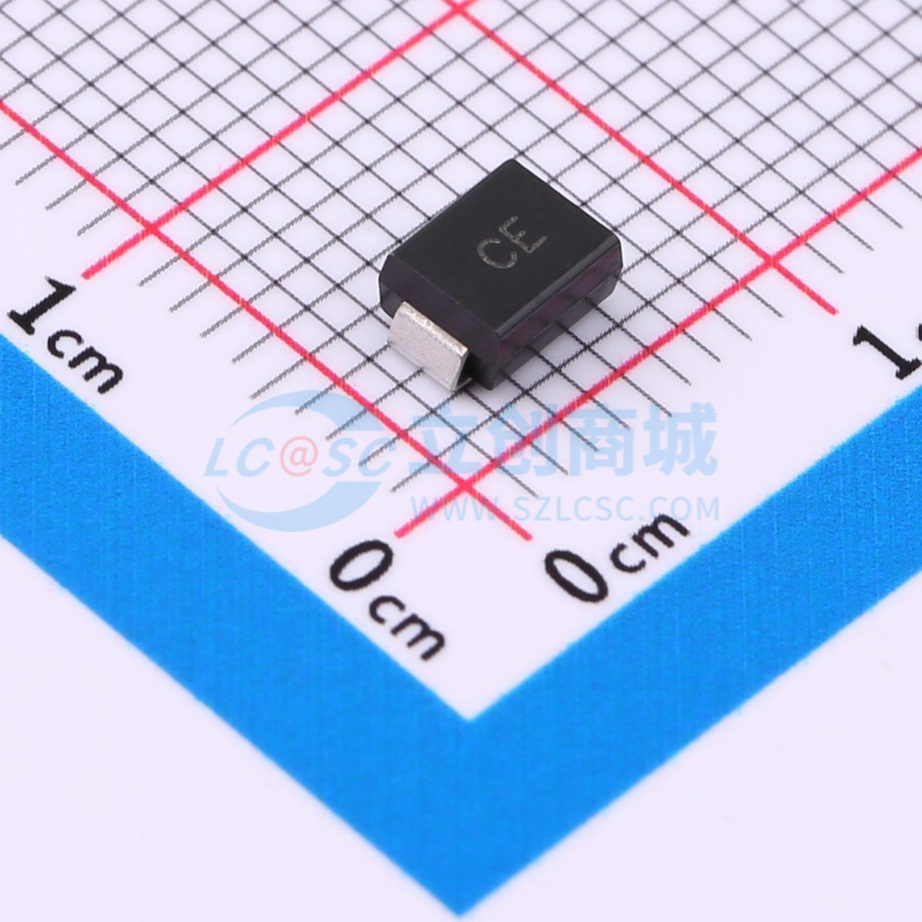 点击查看大图 SMBJ26CA实物图