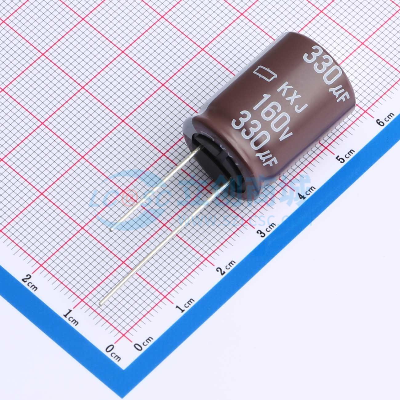 点击查看大图 EKXJ161ELL331MM25S实物图