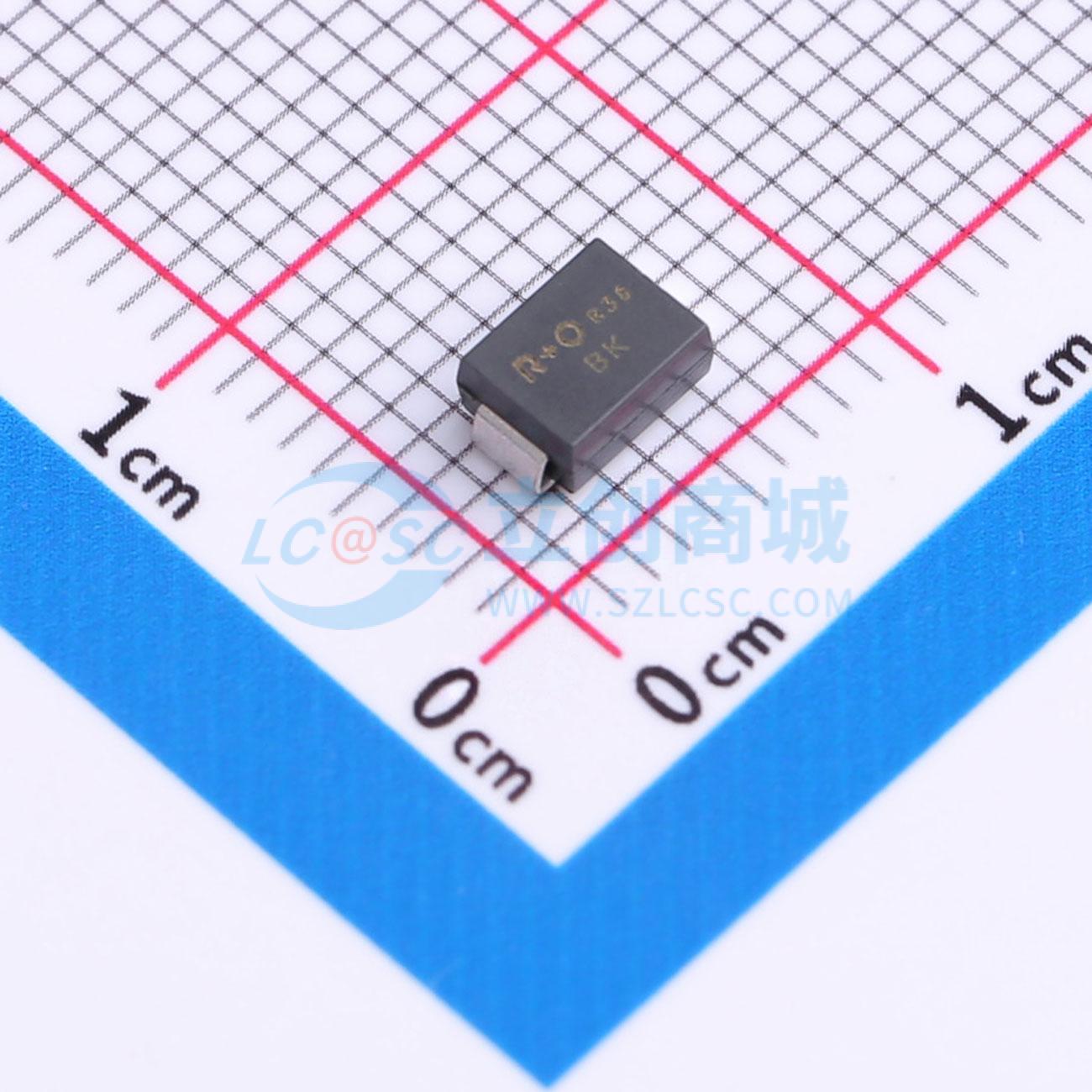 点击查看大图 SMBJ14CA实物图