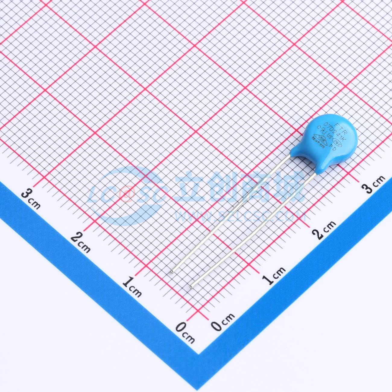 点击查看大图 FTR07D241K实物图