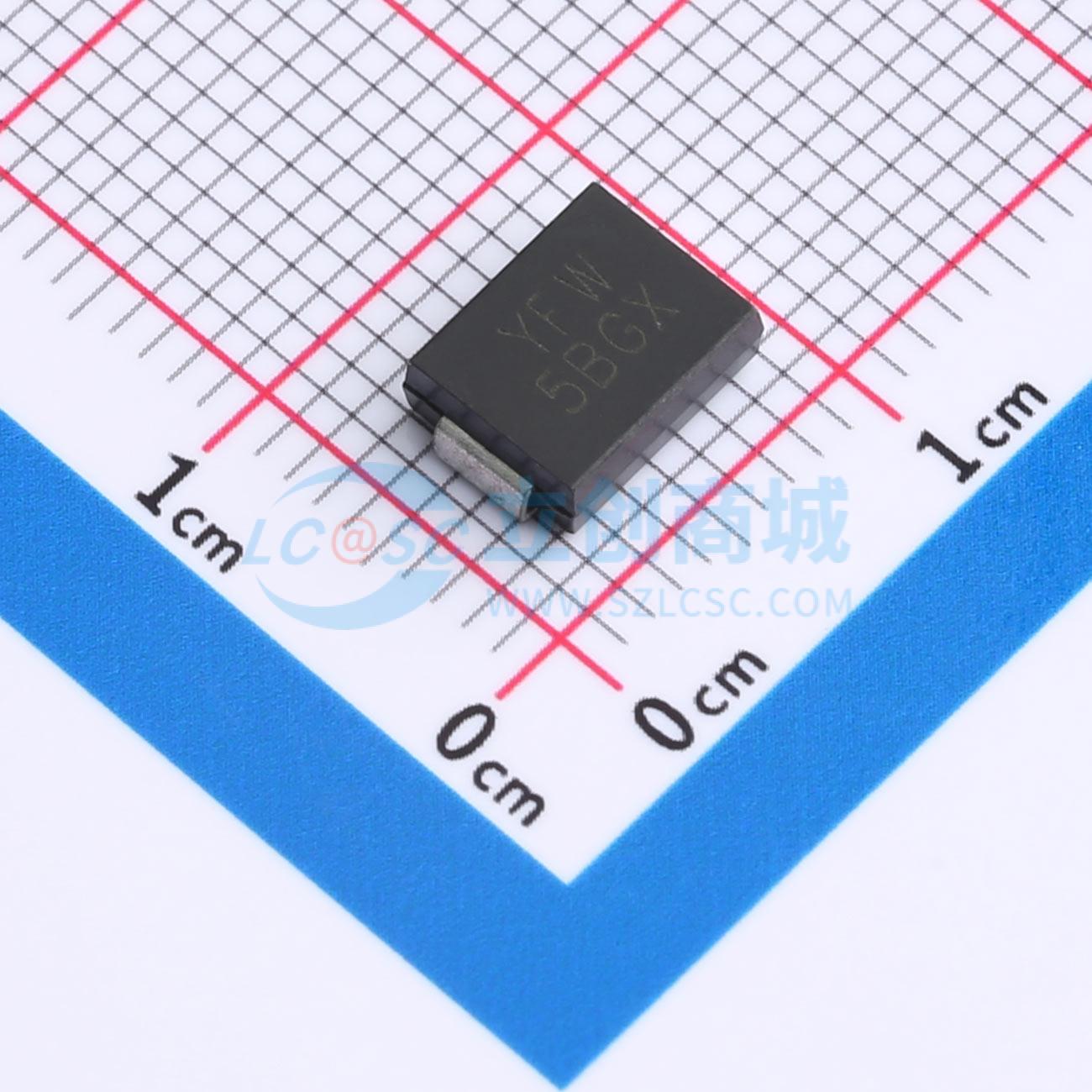 点击查看大图 5.0SMDJ90CA实物图