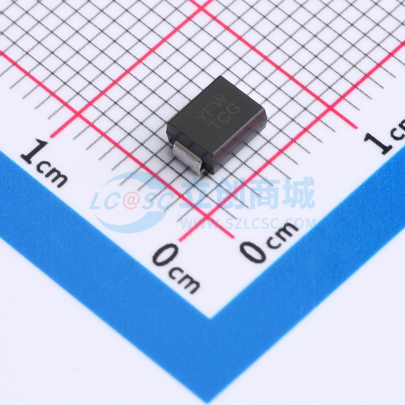 点击查看大图 1.0SMBJ28CA实物图