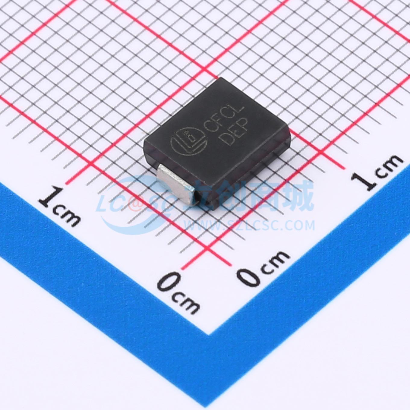 点击查看大图 SMDJ16CA实物图