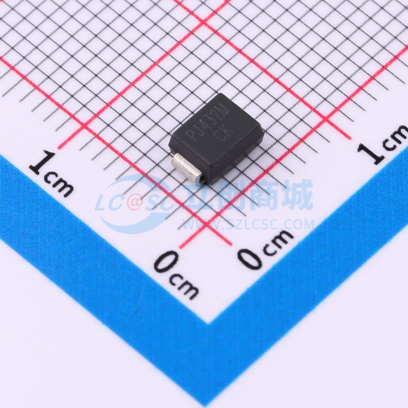 点击查看大图 P6SMBJ30CA-AU_R1_000A1实物图