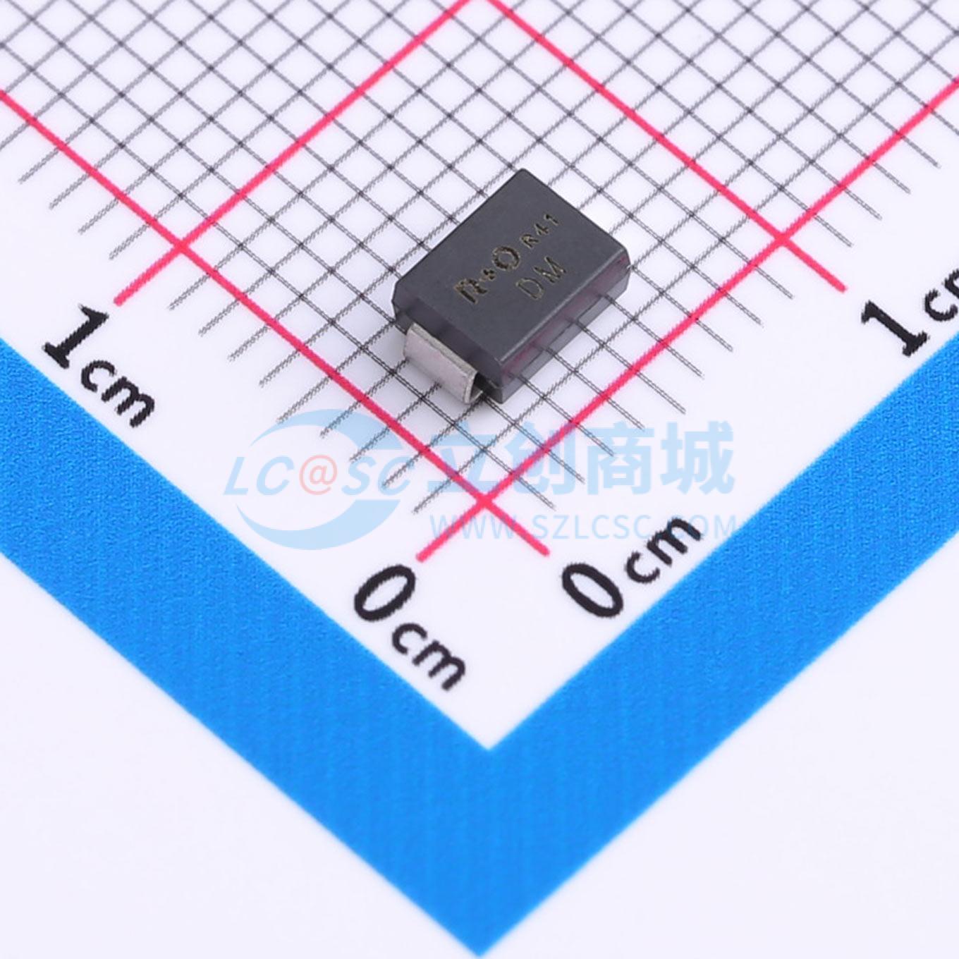 点击查看大图 SMBJ64CA实物图