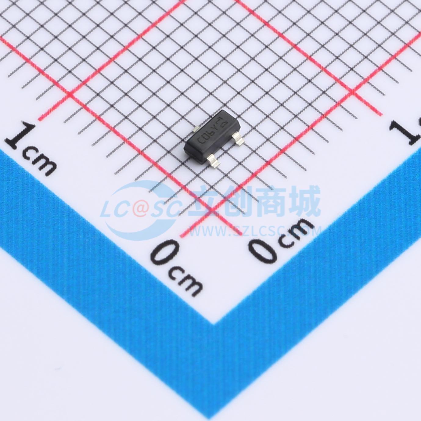 点击查看大图 ESDAVLC6-2BLY实物图