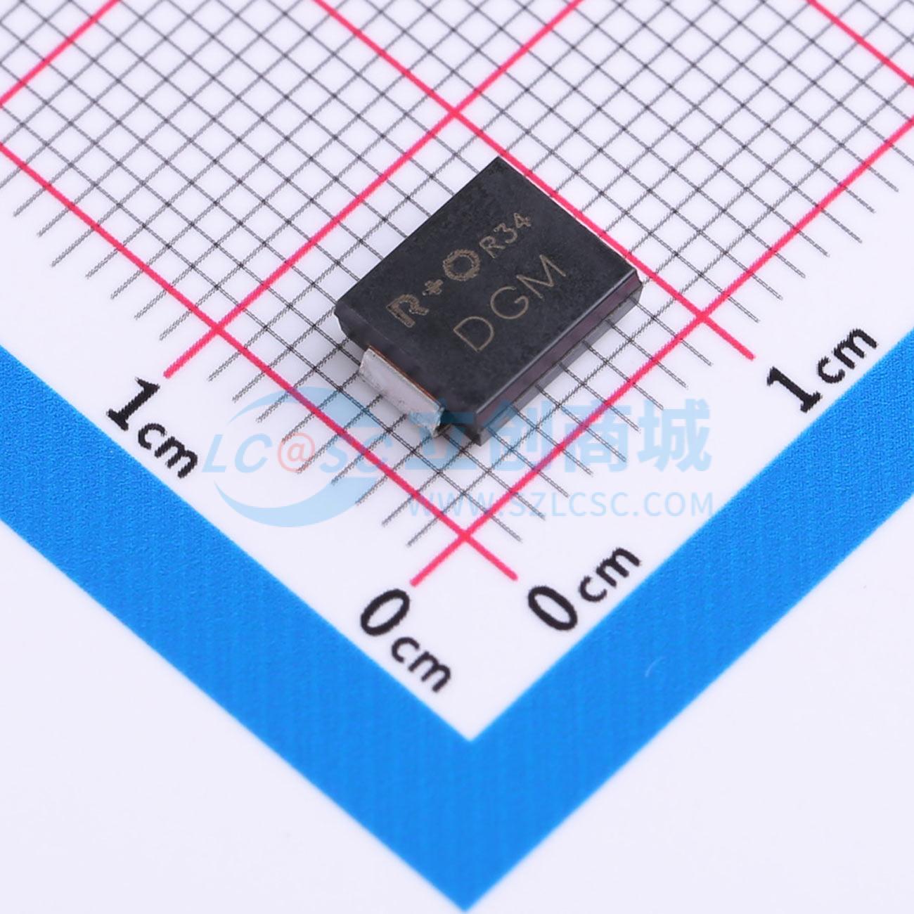 点击查看大图 SMDJ64CA实物图