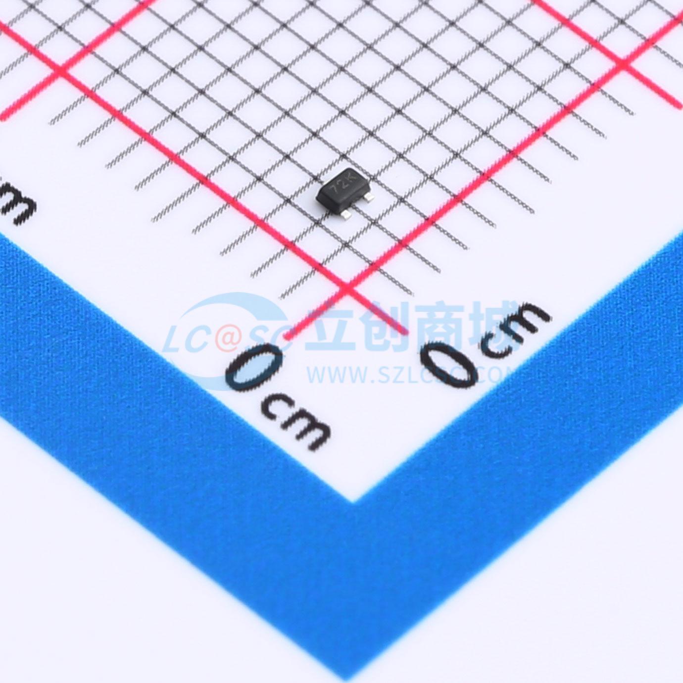 点击查看大图 2N7002KM实物图